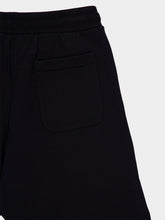 Ami Paris Black Dye Heavy Loopback Shorts