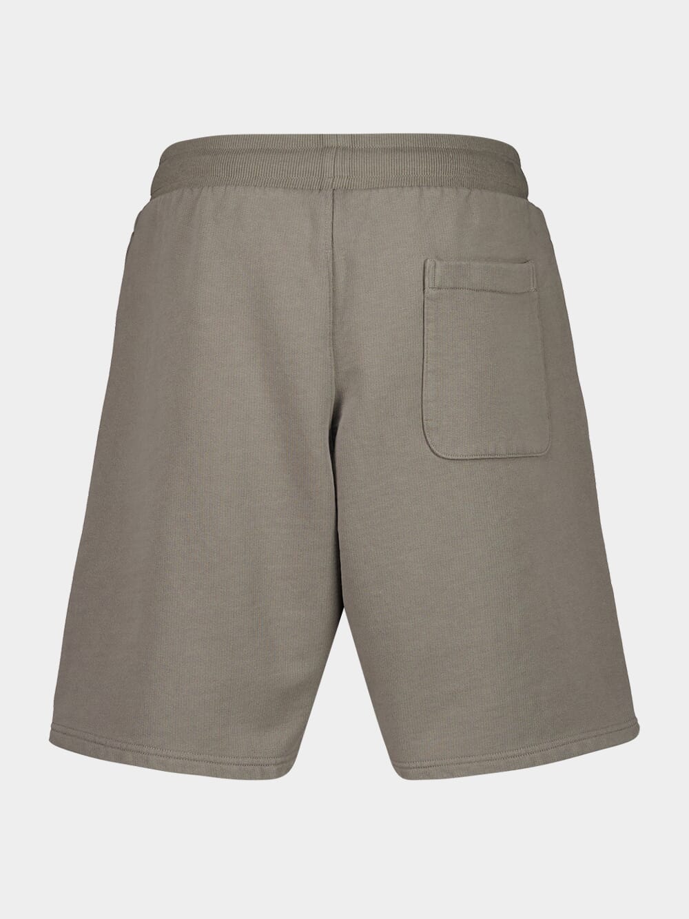 Grey Heavy Loopback Cotton Shorts