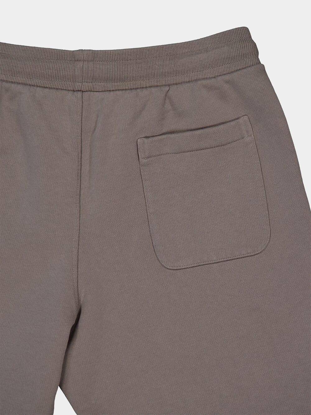 Grey Heavy Loopback Cotton Shorts