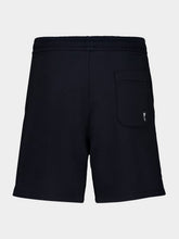 Ami Paris Black Ami De Coeur Cotton Shorts