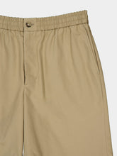 Ami Paris Taupe Cotton Elasticated Shorts