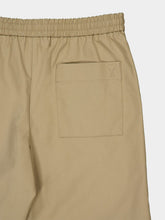 Ami Paris Taupe Cotton Elasticated Shorts