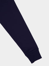 Ami Paris Night Blue Cotton Sweatshirt