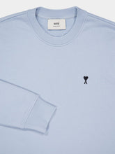 Ami Paris Sky Blue Cotton Ami de Coeur  Sweatshirt