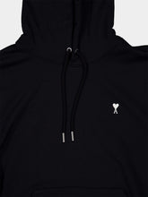 Ami Paris Black Ami de Coeur Hooded Sweatshirt