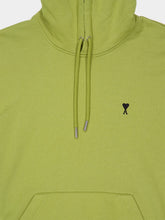 Ami Paris Matcha Green Ami de Coeur Hooded Sweatshirt