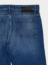 Ami Paris Blue Cotton Large Fit Jeans