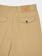 Ami Paris Sand Carrot Fit Cotton Trousers