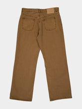 Ami Paris Hazelnut Cotton Wide-Leg Jeans