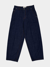 Ami Paris Blue Cotton Balloon Fit Jeans