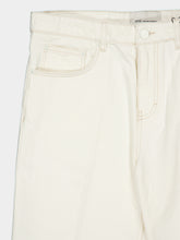 Ami Paris White Parisian-Fit Cotton Jeans