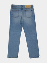 Ami Paris Used Blue Classic-Fit Cotton Jeans