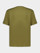 Ami Paris Bronze Green Cotton Ami De Coeur T-Shirt
