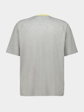 Ami Paris Grey and Yellow Ami De Coeur Cotton T-Shirt
