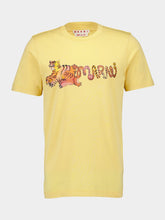 Marni Yellow Organic Jersey T-Shirt