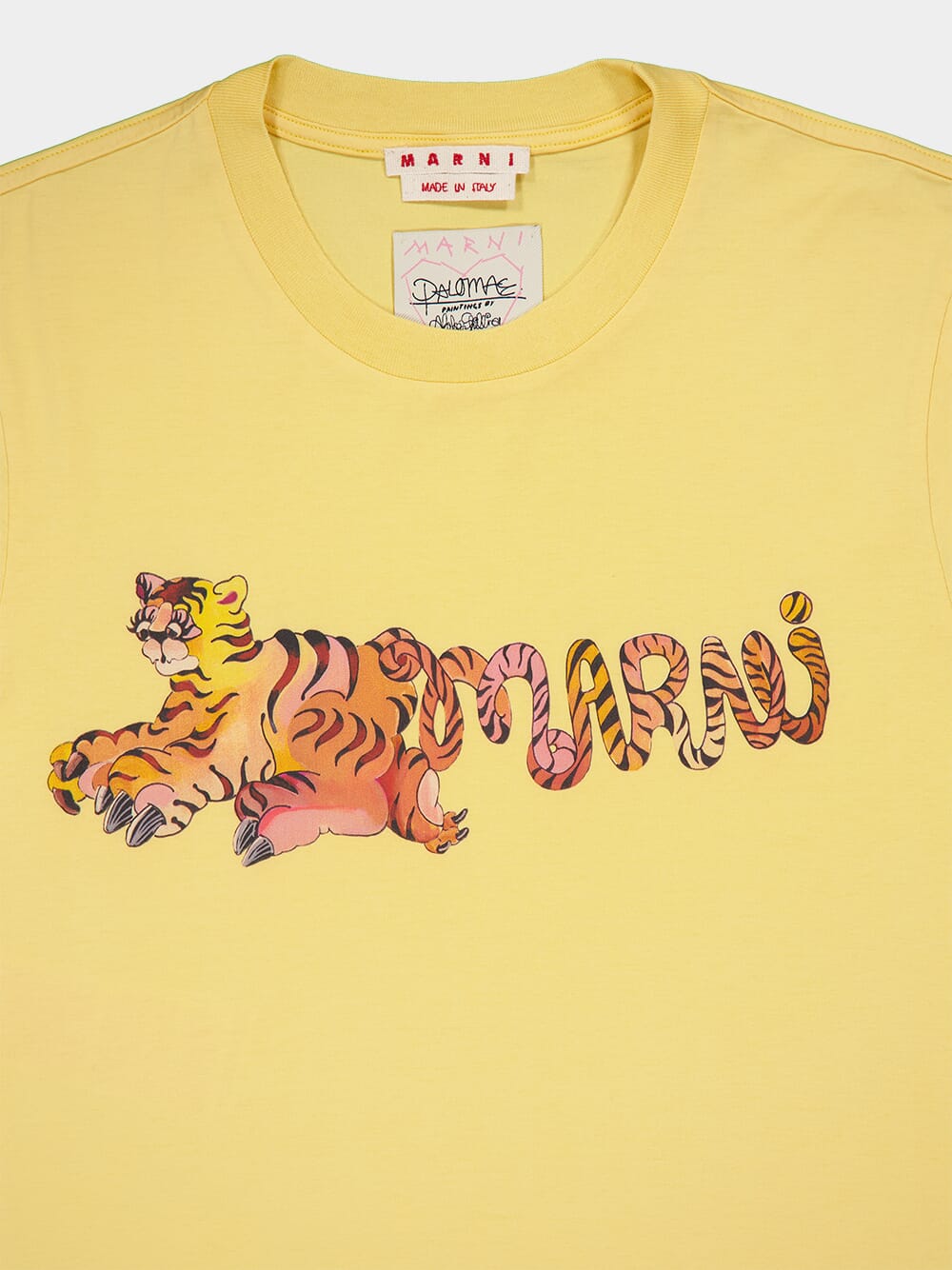 Yellow Organic Jersey T-Shirt