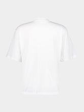 Marni Lily White T-Shirt with Floral Logo Print