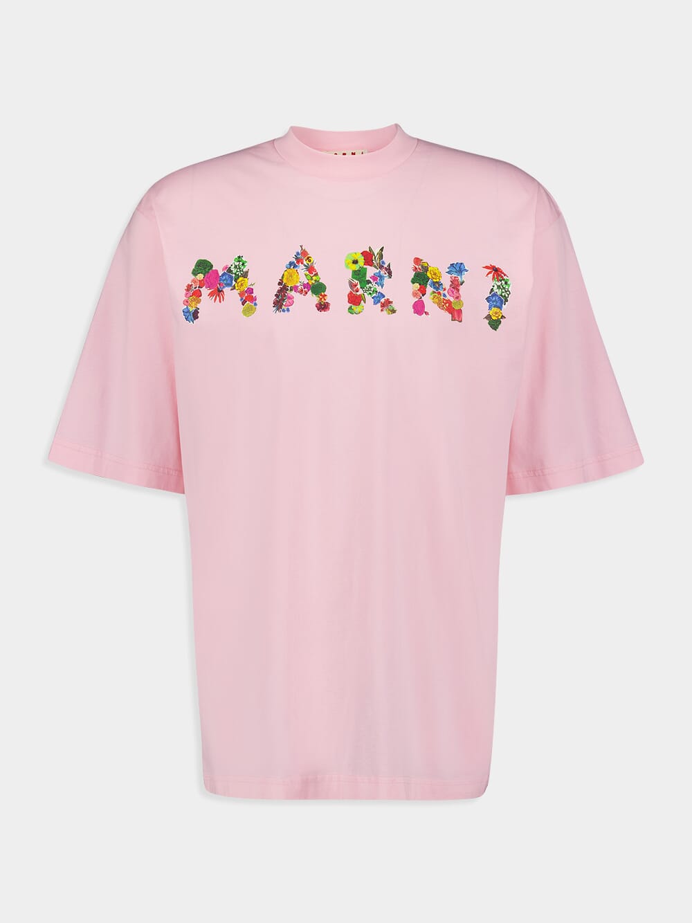 Bouquet Marni Logo Pink T-Shirt