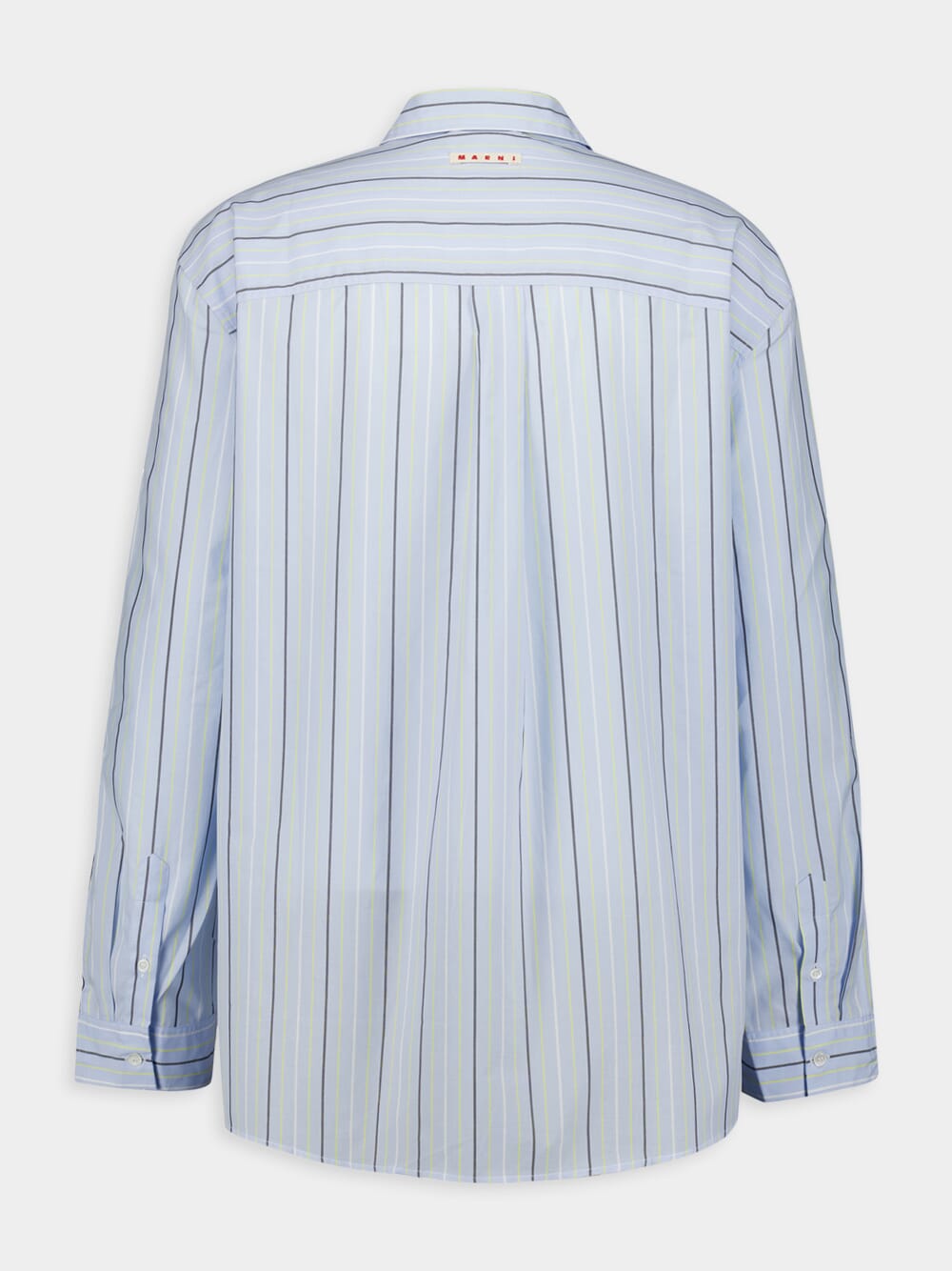 Long-Sleeved T-Shirt With Striped Back