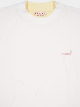 Marni White and Yellow Oversized Jumper