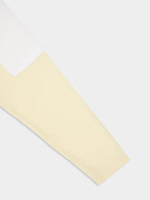 Marni White and Yellow Oversized Jumper