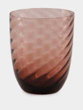 Nasonmoretti Violet Optic Idra Water Glass