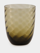 Nasonmoretti Brown Optic Idra Water Glass