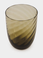 Nasonmoretti Brown Optic Idra Water Glass