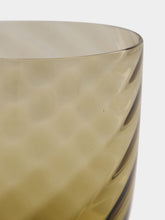 Nasonmoretti Brown Optic Idra Water Glass