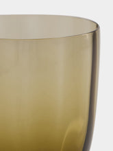 Nasonmoretti Brown Torse Idra Water Glass