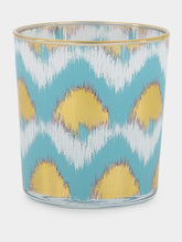 Les Ottomans Ikat Gold Glass