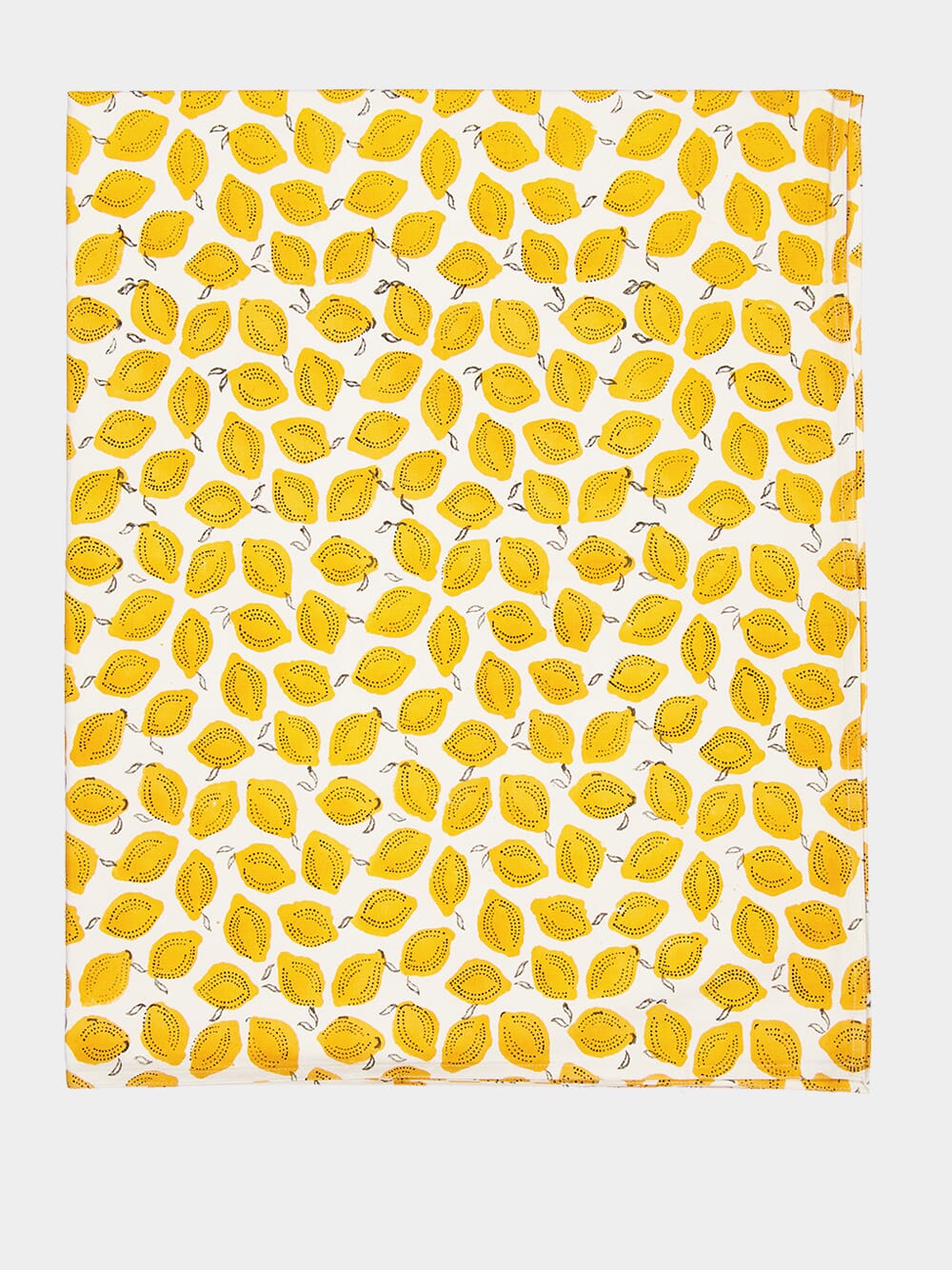 Citrus Print Cotton Tablecloth