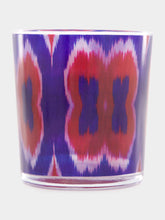 Les Ottomans Ikat glass