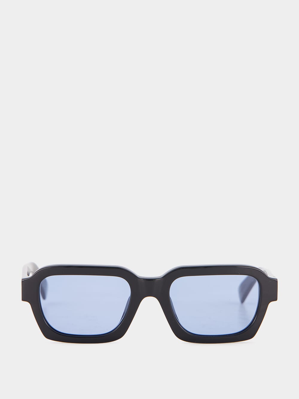 Caro Azure Rectangular Sunglasses