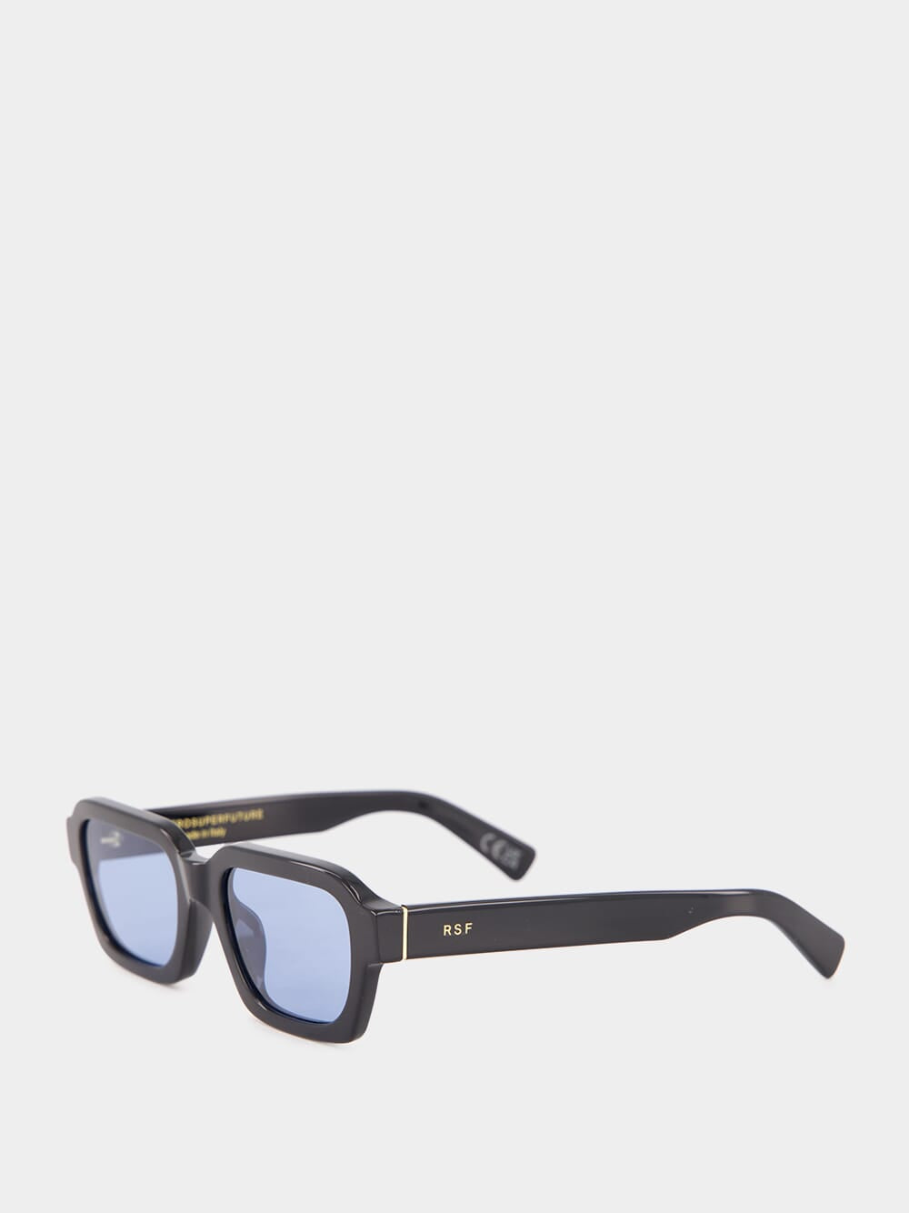 Caro Azure Rectangular Sunglasses