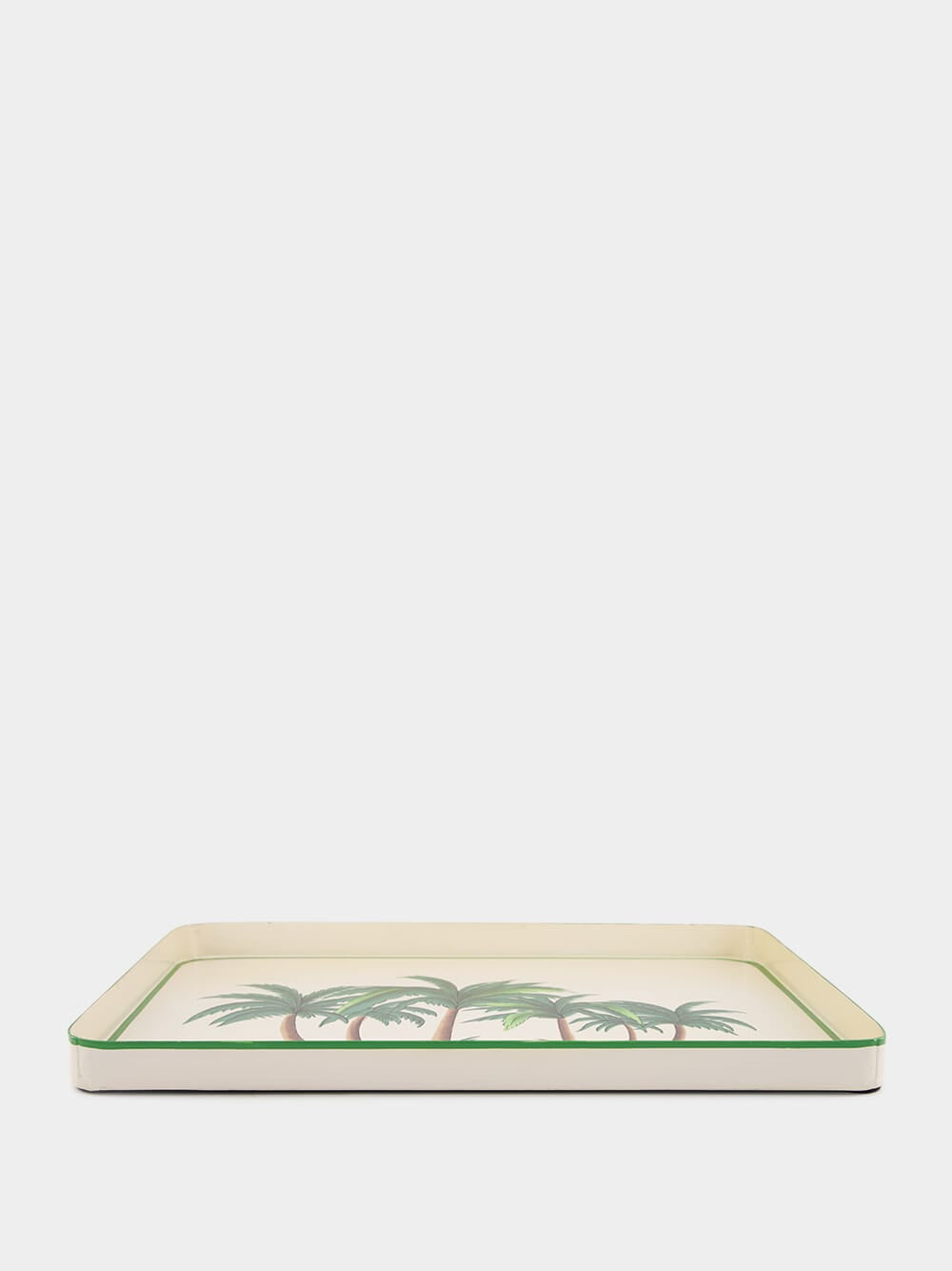 Handpainted Palms Iron Tray