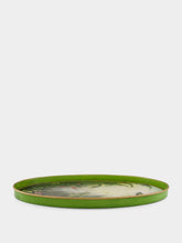 Les Ottomans Handpainted Jungle Iron Tray