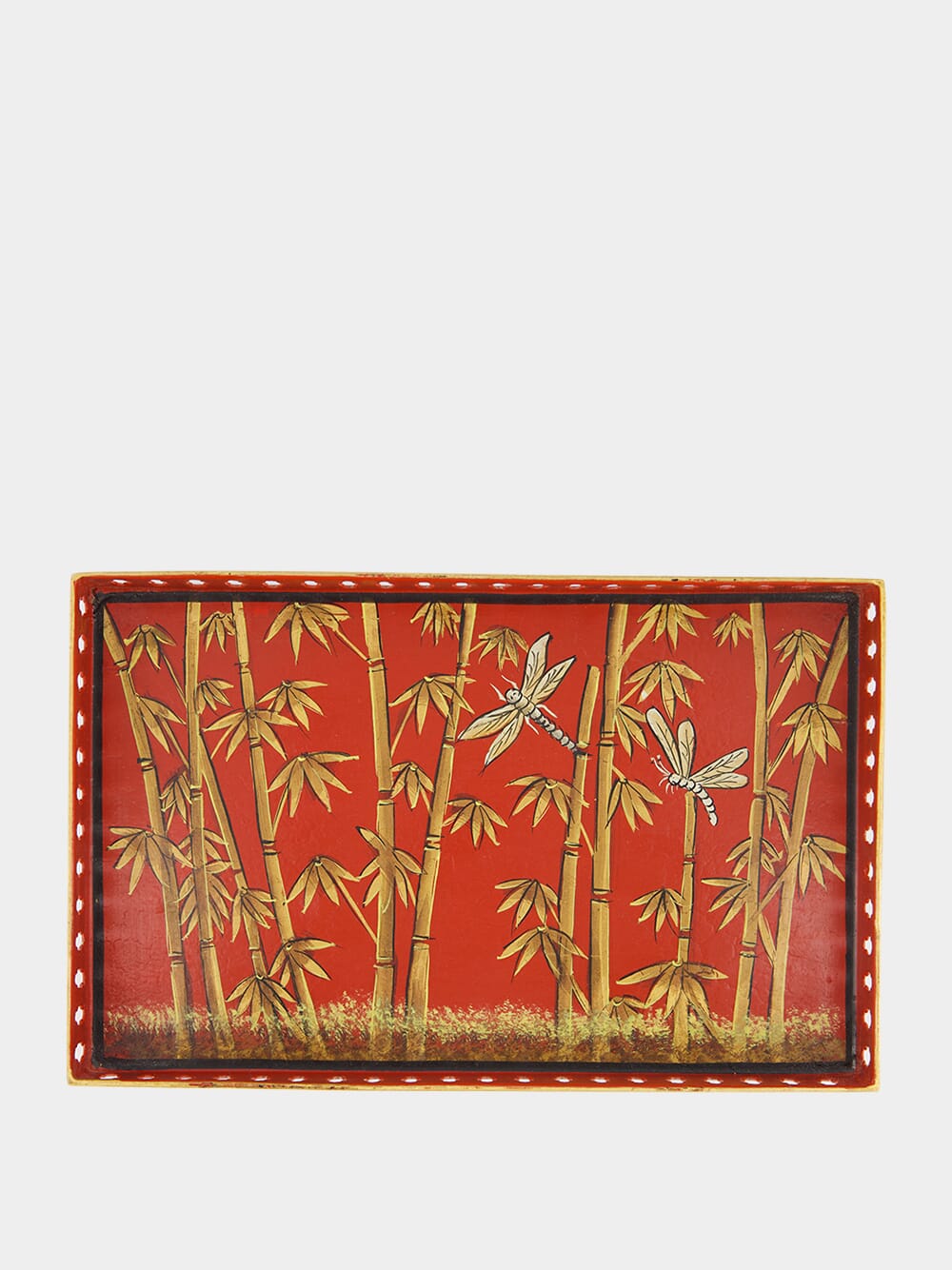 Flora iron tray Bamboo 23cm