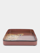 Les Ottomans Handpainted Right Leopard Tray