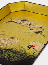 Les Ottomans Herons Gold Iron Tray