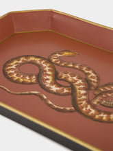 Les Ottomans Hand-Painted Snake Tray