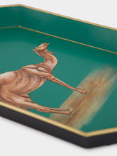 Les Ottomans Handpainted Camel Tray