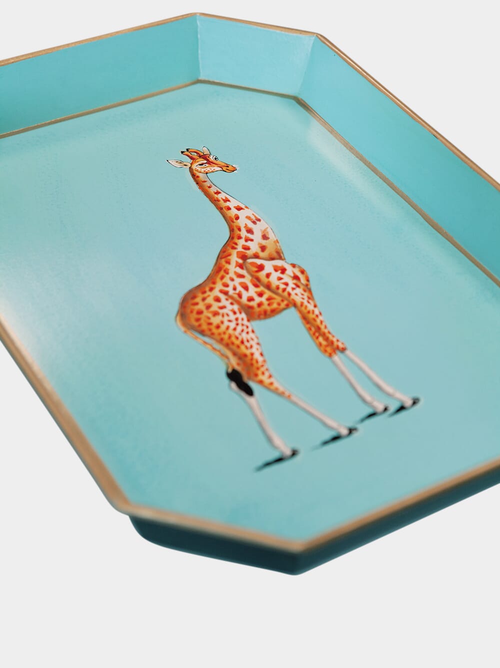 Fauna Iron Tray Giraffe 43cm