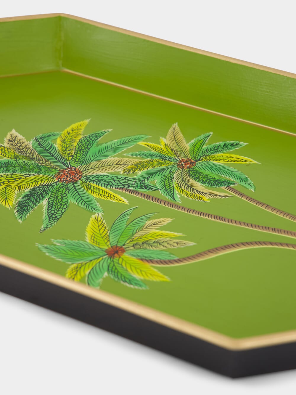 Handpainted Palm Trees Tray