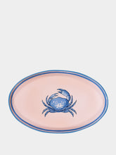 Les Ottomans Crab Oval Iron Tray