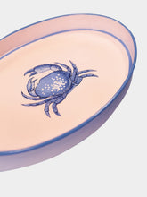 Les Ottomans Crab Oval Iron Tray