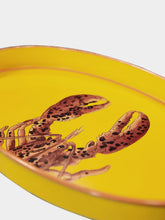 Les Ottomans Fauna Iron Tray Lobster 33cm