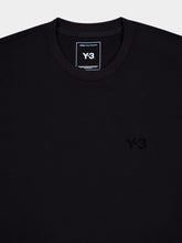 Y-3 Black Regular Fit Cotton T-Shirt