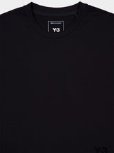 Y-3 Black Boxy Organic Cotton T-Shirt