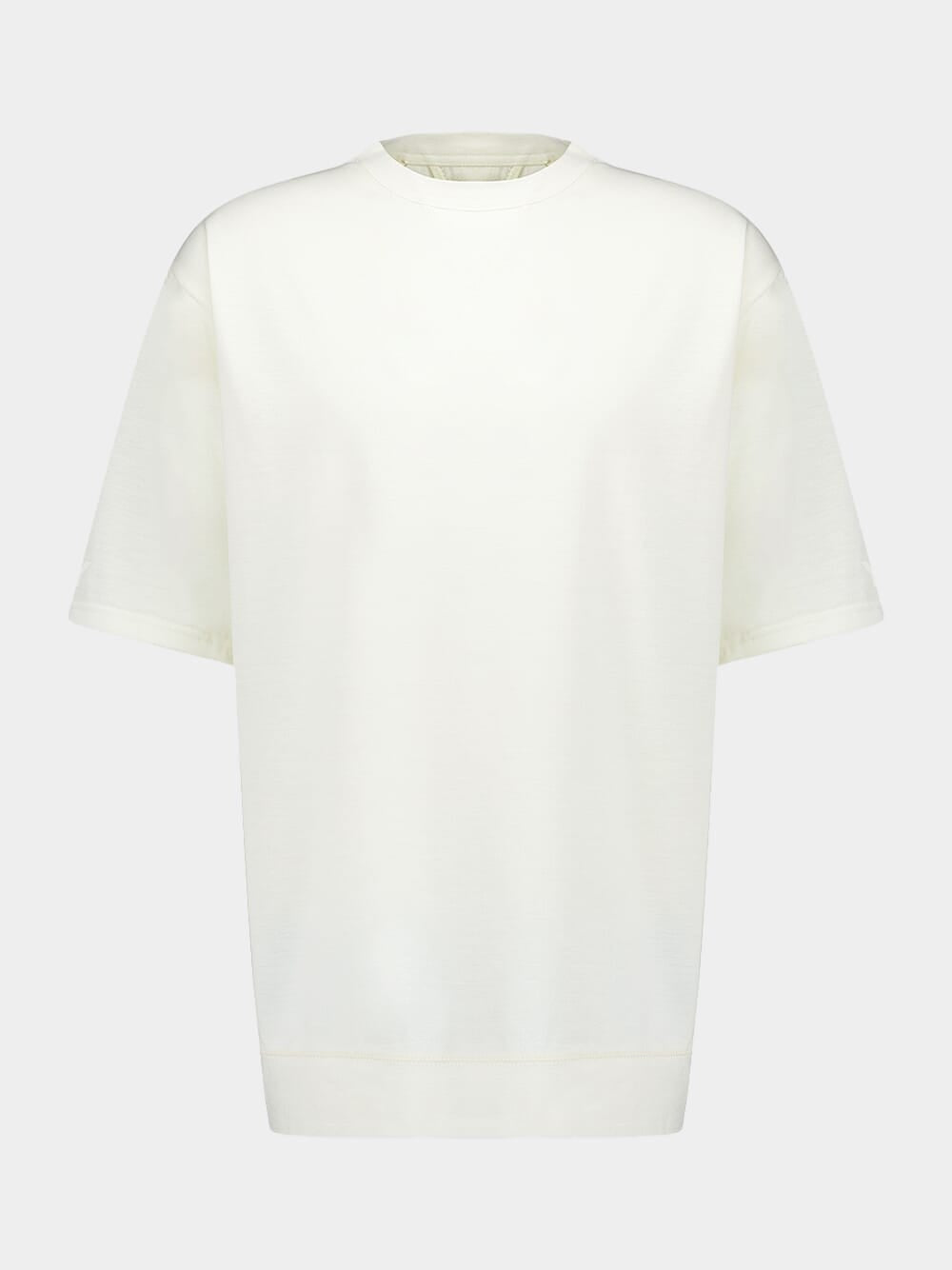 Cream White Short Sleeve Premium T-Shirt